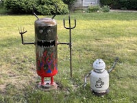 Scrap metal art